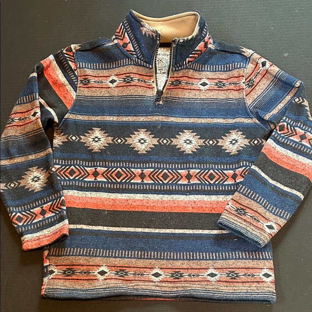 Boys 1/4 zip departwest brand from buckle size 8